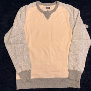 J Crew Vintage Fleece Sweatshirt Colourblock